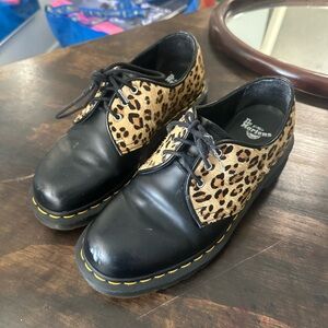 Cheetah fur Doc Martins